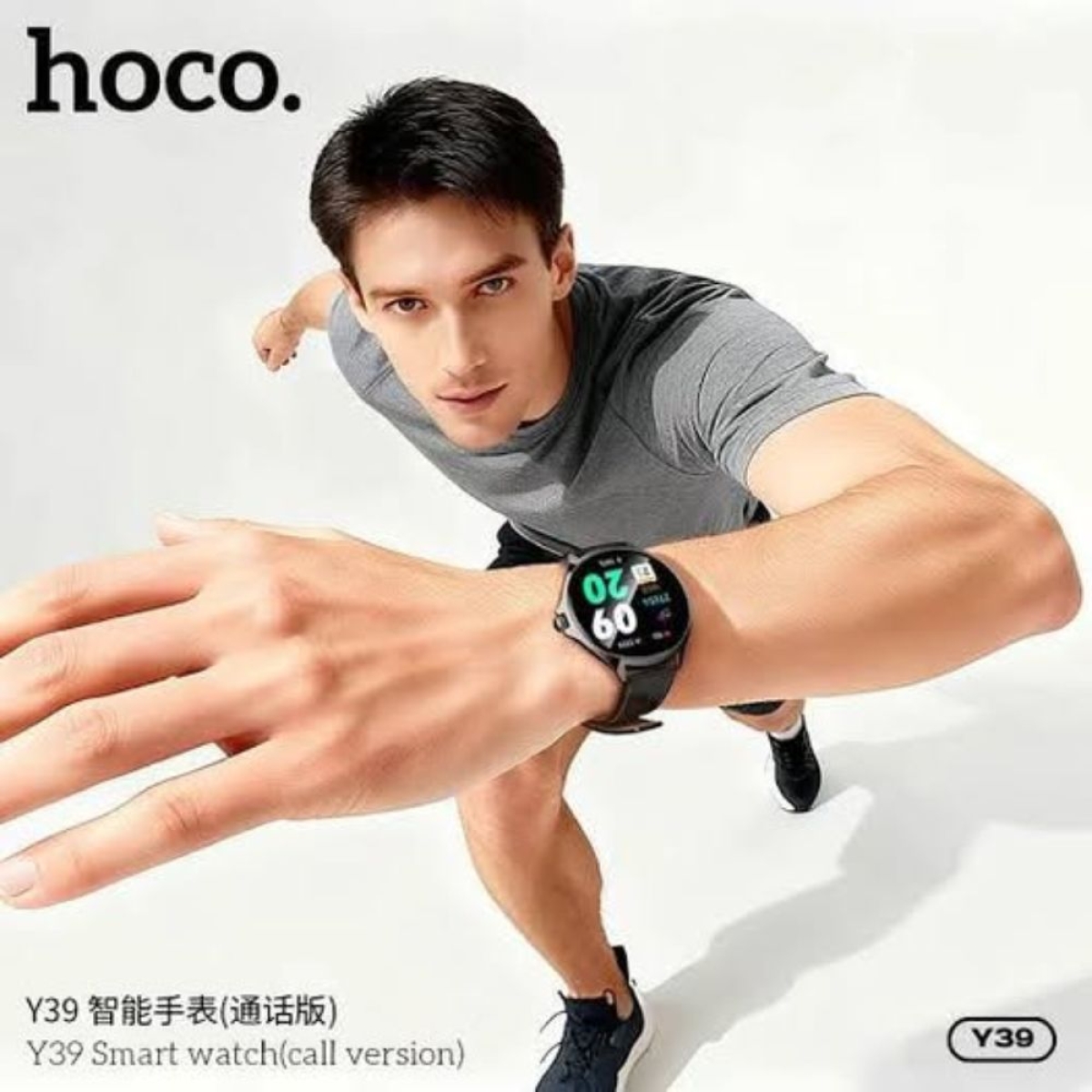 Hoco Y39 Smartwatch με Κλήσεις Bluetooth & Παλμογράφο