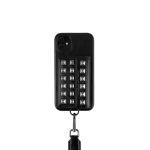 IDEAL OF SWEDEN θήκη λαιμού Statement iPhone 11/XR Dawn Black Studs IDSPNAW21-I1961-363 - Image 2