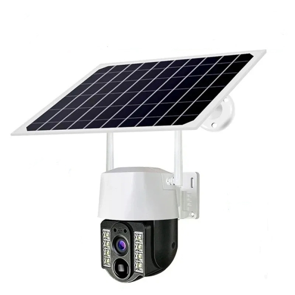 Ηλιακή Κάμερα Ασφαλείας WiFi 3MP Με PIR & Αμφίδρομη Επικοινωνία Aerbes AB-JK69-W
