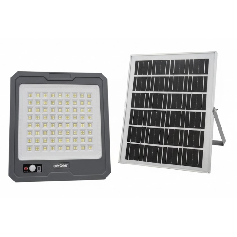 Ηλιακός Προβολέας Με Ηλιακό Πάνελ 256LED 7200mAh 800W Aerbes AB-T106