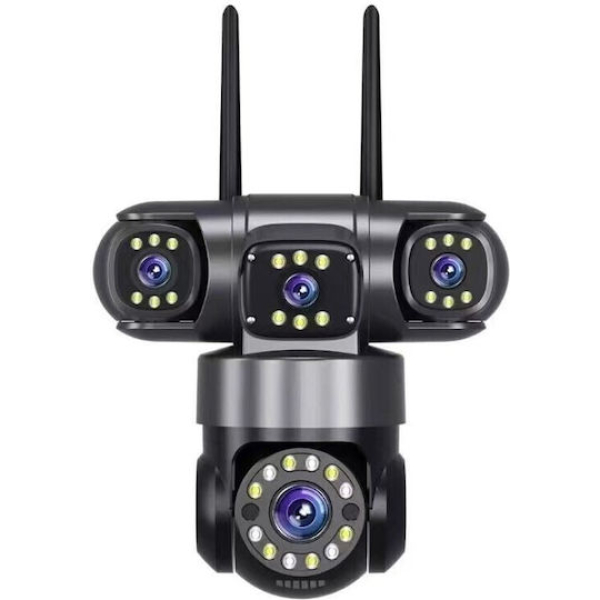 Κάμερα Παρακολούθησης PTZ Wi-Fi 8K Με Τριπλό Φακό Andowl G719 Μαύρη