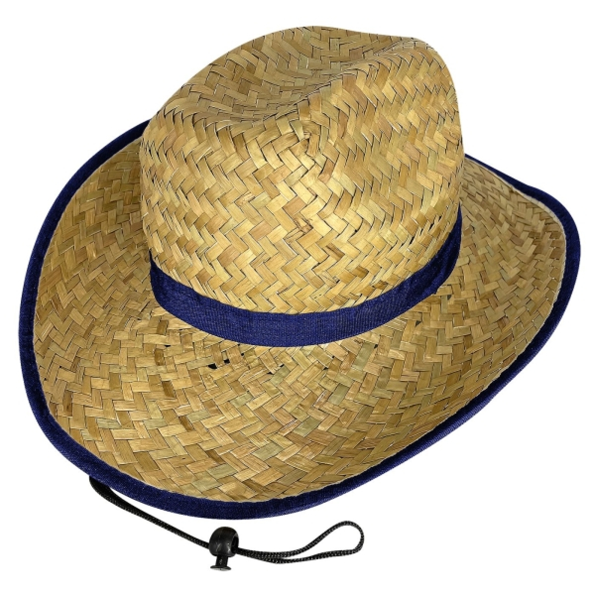 Καπέλο Cowboy Ψάθινο Ενηλίκων ø35,5cm SummerTiempo 62254 - Image 2