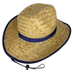 Καπέλο Cowboy Ψάθινο Ενηλίκων ø35,5cm SummerTiempo 62254 - Image 2