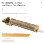 Kemei Κουρευτική Μηχανή Gold Dragon KM-T9