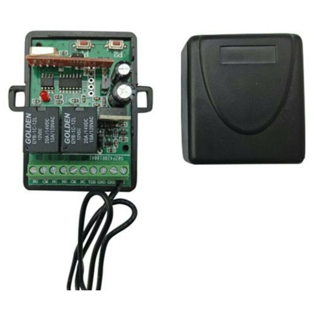 Κιτ Τηλεχειρισμού 2 Καναλιών 12V DC Με 2 Χειριστήρια - Image 3