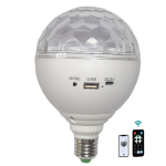 Λάμπα Πάρτι RGB Magic Ball E27 Με Τηλεχειριστήριο Aerbes AB-WT10