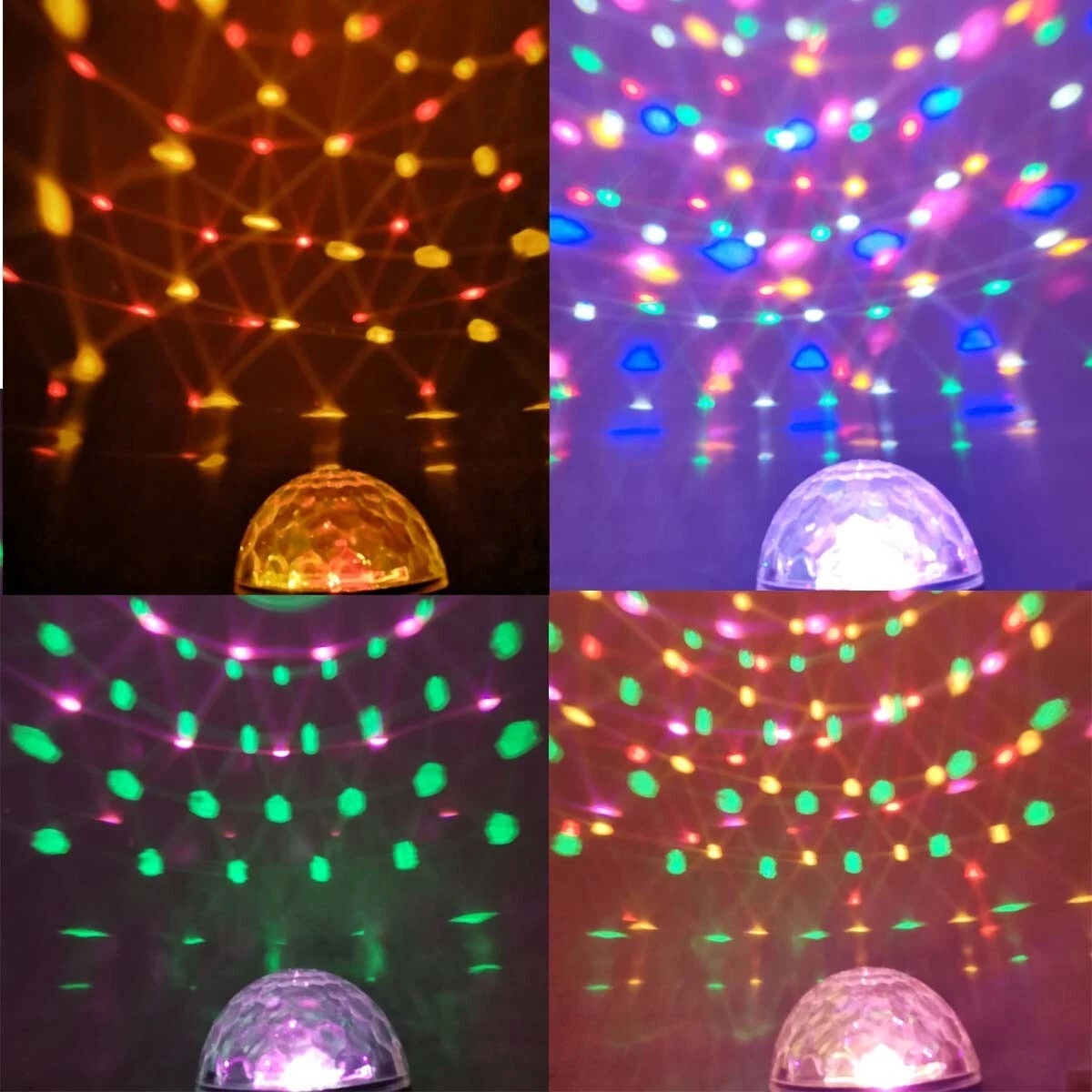Λάμπα Πάρτι RGB Magic Ball E27 Με Τηλεχειριστήριο Aerbes AB-WT10 - Image 3