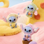 Λούτρινο Μπρελόκ Stitch Με Πλαστικό Πρόσωπο
