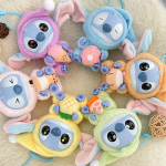 Λούτρινο Μπρελόκ Stitch Με Πλαστικό Πρόσωπο