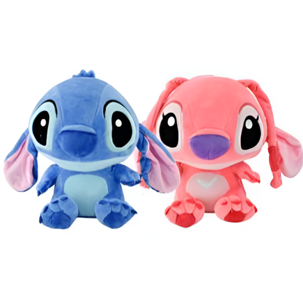 Λούτρινο Παιχνίδι Stitch & Angel 25cm 86230