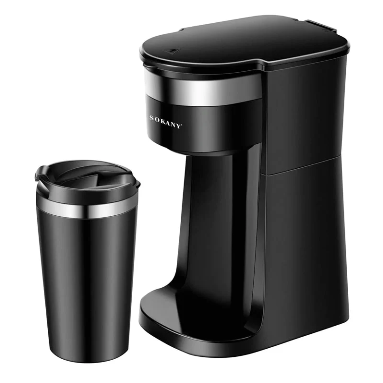 Μηχανή Espresso 0.4L 750W Με Αυτόματο Καθαρισμό Sokany SK-1122