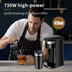 Μηχανή Espresso 0.4L 750W Με Αυτόματο Καθαρισμό Sokany SK-1122 - Image 4