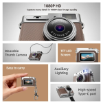 Μίνι Ψηφιακή Φωτογραφική Μηχανή 1080P Με Οθόνη 0.96" TFT Μαύρη G1 - Image 4