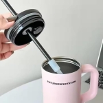 Mπουκάλι Θερμός Από Ανοξείδωτο Ατσάλι 710ml Με Λαβή Και Καλαμάκι - Image 8