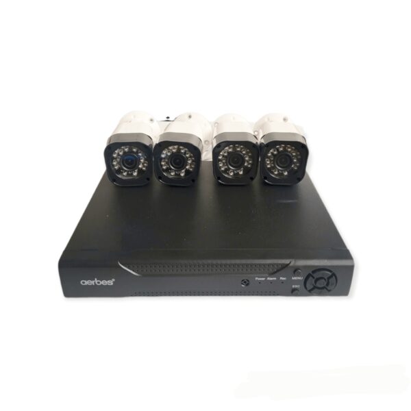 Ολοκληρωμένο Σύστημα CCTV 4 Καμερών 1080p Με DVR 4 Καναλιών Aerbes AB-C231 Ολοκληρωμένο Σύστημα CCTV 4 Καμερών 1080p Με DVR 4 Καναλιών Aerbes AB-C231