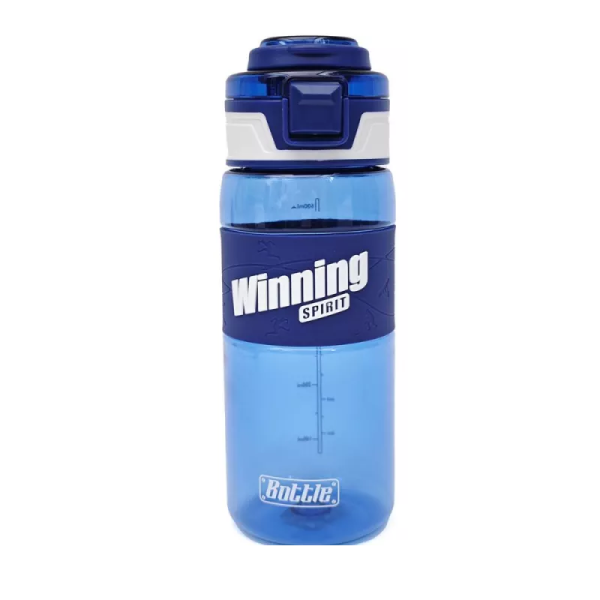 Παγούρι 600ml Με Flip-Top Καπάκι Και Grip Μπλε YHSQ2450