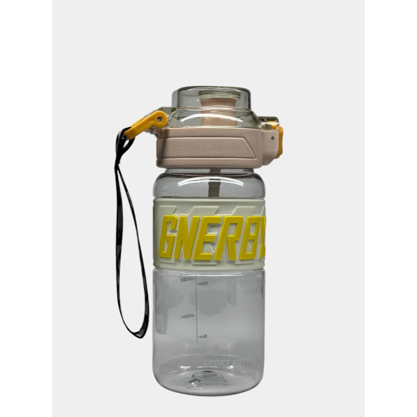 Παγούρι Πλαστικό 700ml Με Καλαμάκι Και Λουράκι Μεταφοράς Y257-9950