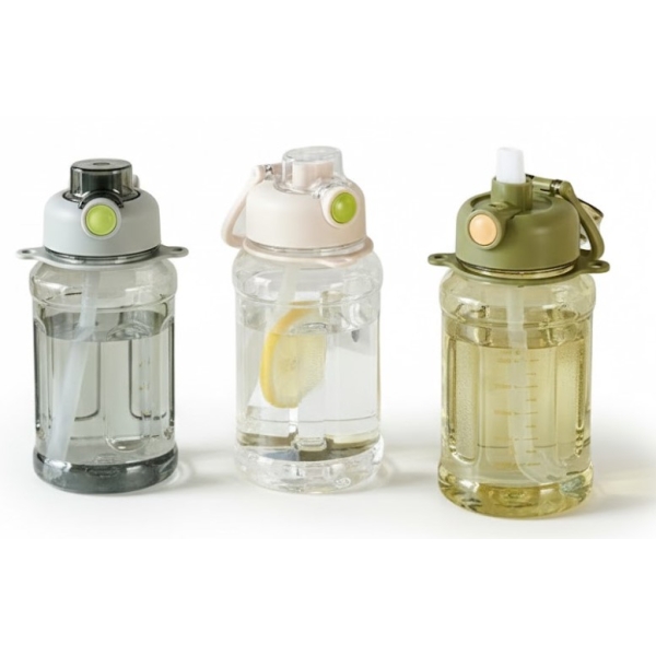 Παγούρι Πλαστικό Με Καλαμάκι 900ml Y257-9982