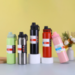 Παγούρι Θερμός Από Ανοξείδωτο Ατσάλι 800ml Με Λαβή