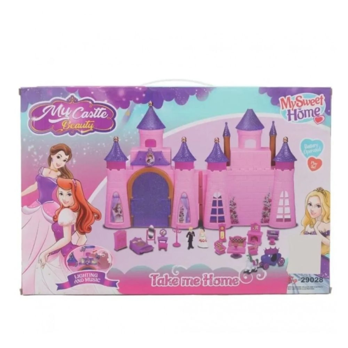 Παιχνίδι σετ Κάστρο Πριγκίπισσας My Castle Beauty 29028 και ΔΩΡΟ η Λαμπάδα