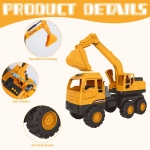 Παιδικό Φορτηγό Εκσκαφέας MZ Cars Medium Truck Engineering No.621 - Image 2