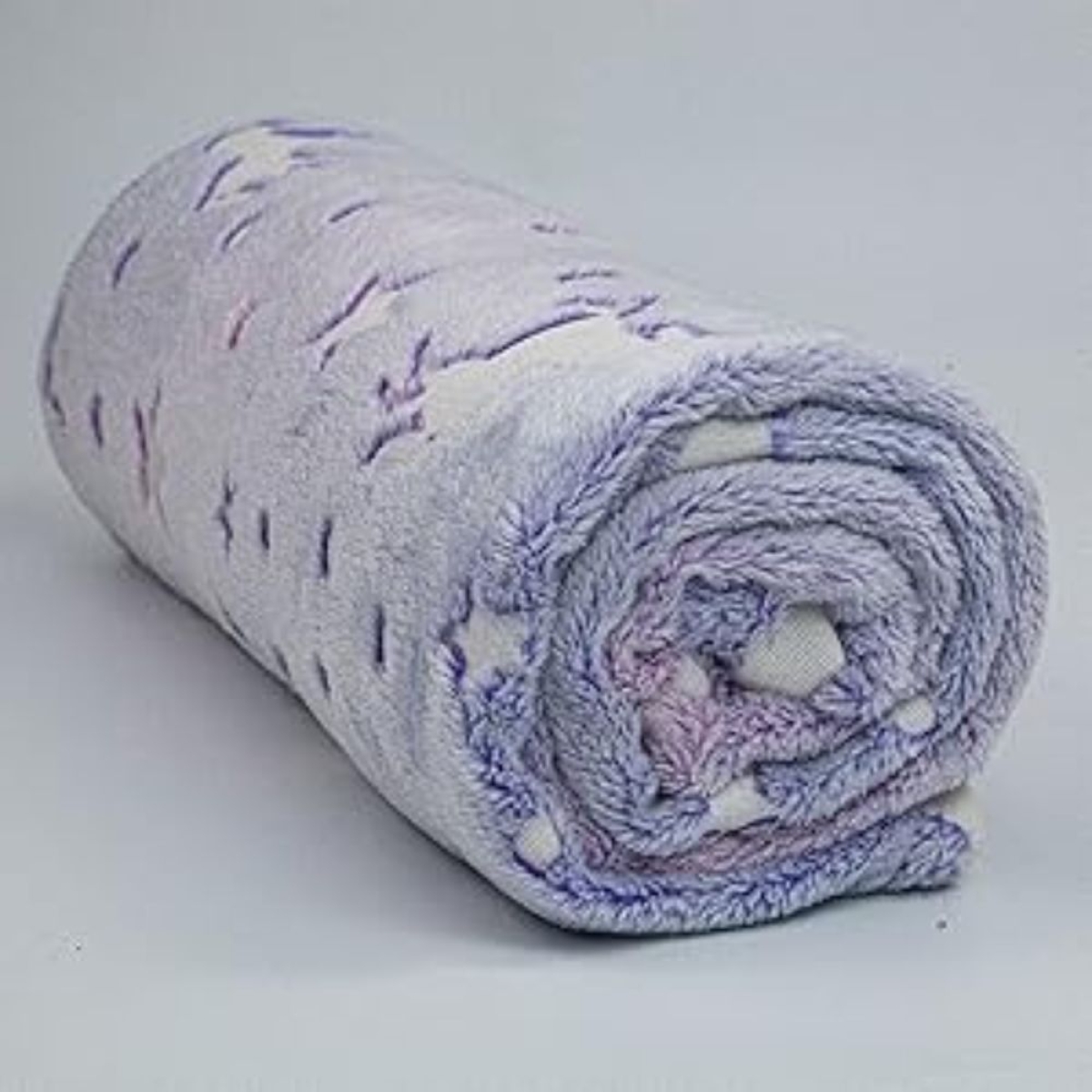 Παιδικό Κουβερτάκι Fleece Glow in the Dark Μονόκερος - Μωβ