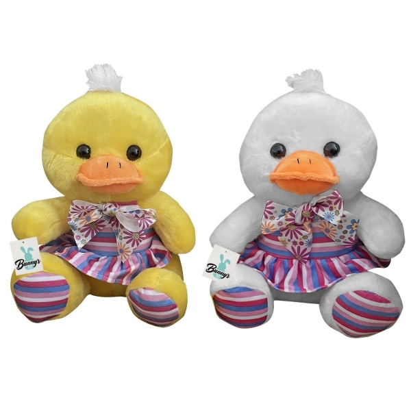 Πασχαλινό Διακοσμητικό Παπάκι με Φόρεμα 25cm  ToyMarkt 99262