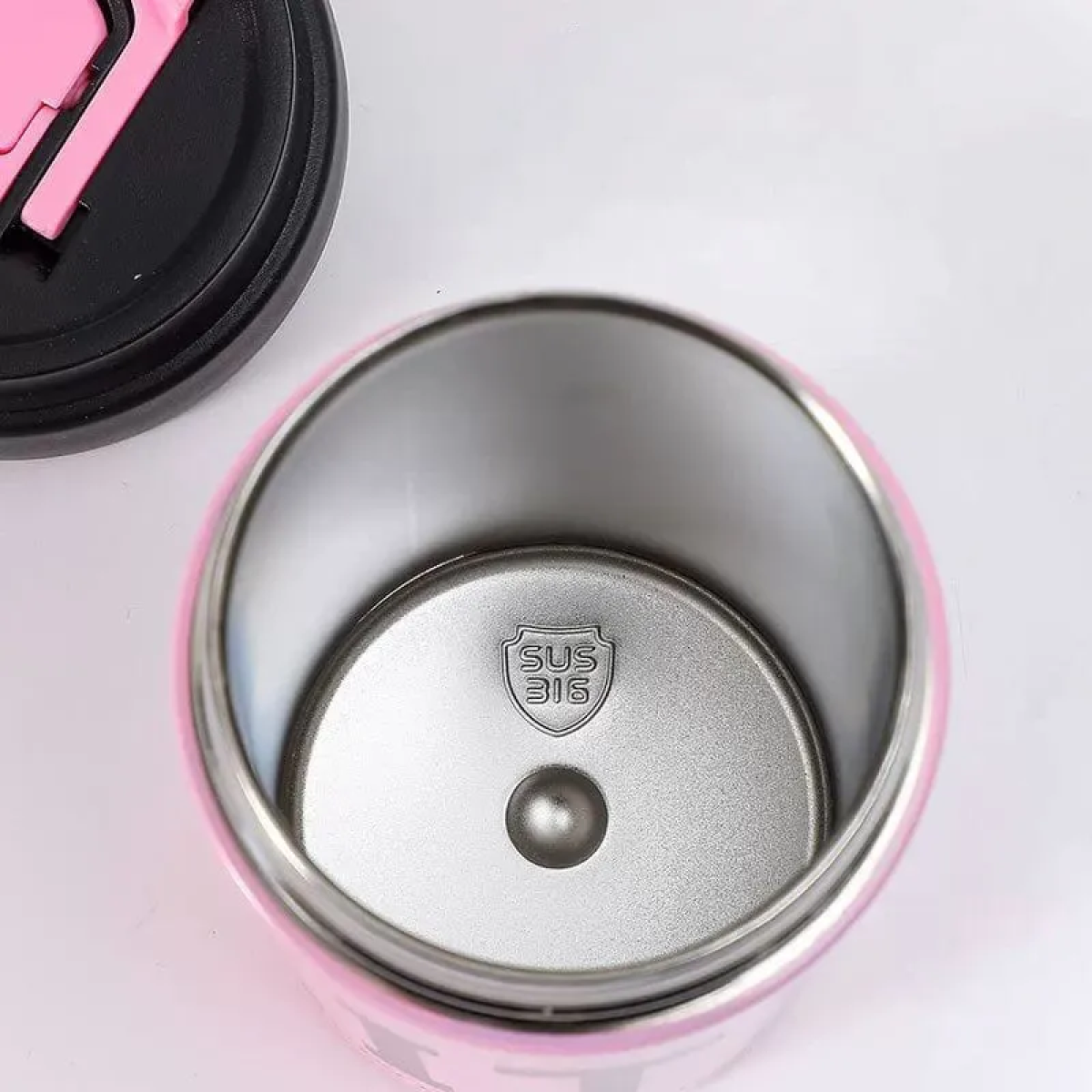 Ποτήρι Θερμός Από Ανοξείδωτο Ατσάλι 600ml Με Eνσωματωμένο Καλαμάκι - Image 6