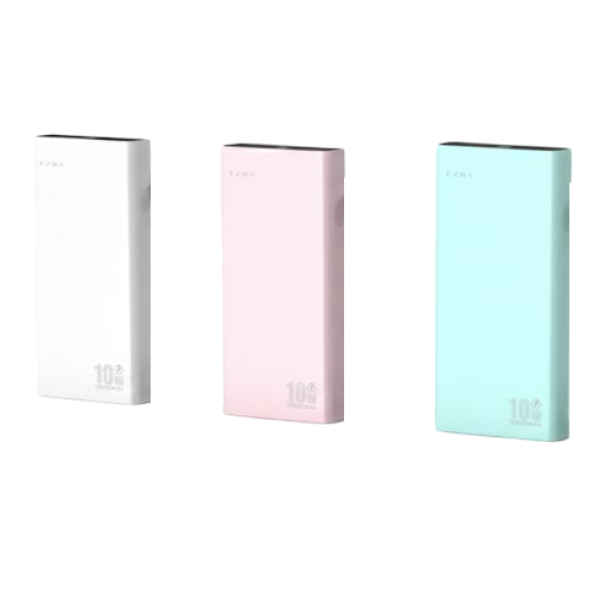 Power Bank 10000mAh 10W Με USB Και Micro/Type-C Ezra PB126