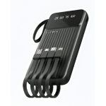 Power Bank Με Ενσωματωμένα Καλώδια Multi Output 5V/2A Ezra PB100