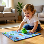 Προσχολικό επιτραπέζιο παιχνίδι Track Puzzle – Dino – 555-1B