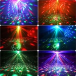 Προβολέας Φωτισμού Laser LED RGBP Με Disco Ball Και Λειτουργία Ήχου 10W Με Τηλεχειριστήριο - Image 3