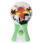 Ρακέτες Παιδικές Μικρές Σετ 2 Ρακέτες Και 1 Μπαλάκι 33x19cm SummerTiempo 621386 - Image 2