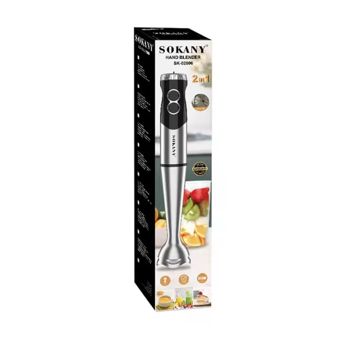Ραβδομπλέντερ 800W Με Δοχείο 500ml Sokany SK-02006 - Image 3