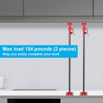 Σετ Ρυθμιζόμενη Ράβδος Στήριξης Με Καστάνια 2τμχ Cabinet Jack 45–114'' - Image 7