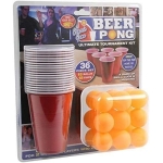 Σετ Παιχνιδιού Beer Pong Με 18 Ποτήρια Και 18 Μπαλάκια