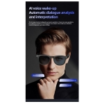 SG-70 AI Smart Γυαλιά Bluetooth 5.4 με Ηχεία, Hands-Free Κλήσεις & Μεταφραστή