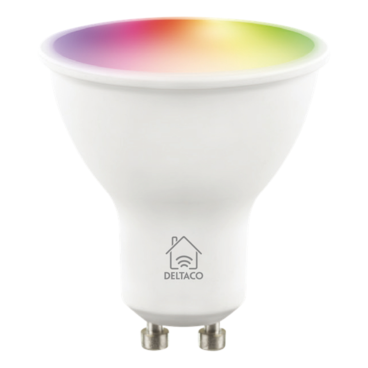 Deltaco Smart Home SH-LGU10RGB-3P Λάμπες LED GU10 WiFi RGB 5W Dimmable 3-Pack - Image 2