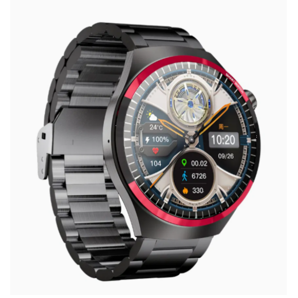 Smartwatch 1.53” Bluetooth Με 3 Λουράκια Μαύρο Andowl H1