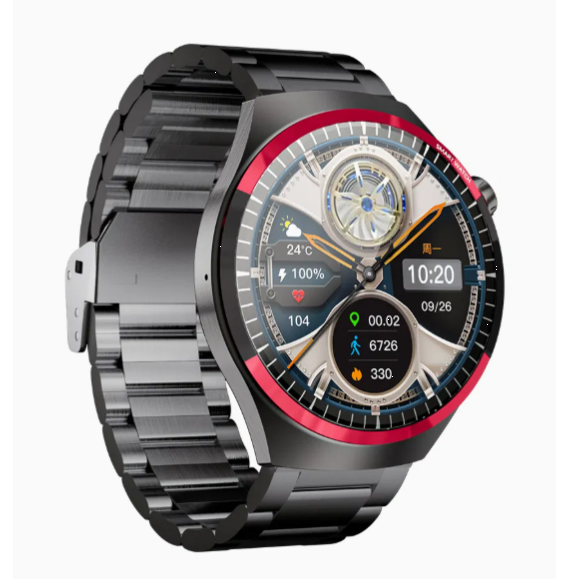 Smartwatch 1.53” Bluetooth Με 3 Λουράκια Μαύρο Andowl H1