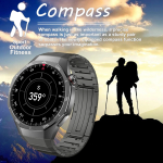 Smartwatch 1.53” IPS Με BT Call Και 3 Λουράκια Αδιάβροχο IP67 Andowl H2 - Image 2