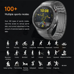 Smartwatch 1.53” IPS Με BT Call Και 3 Λουράκια Αδιάβροχο IP67 Andowl H2 - Image 3