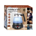 Sokany SK-09045 Ηλεκτρικό Μπρίκι 600W με Χωρητικότητα 800ml Inox
