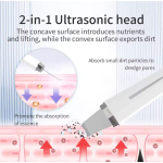 Συσκευή Περιποίησης Προσώπου Ultrasonic Skin Scrubber Με Υπερήχους Και EMS D839 - Image 4