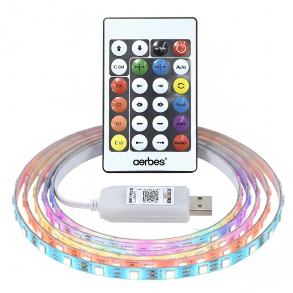Ταινία LED RGB 10m 5V USB Aerbes AB-D25