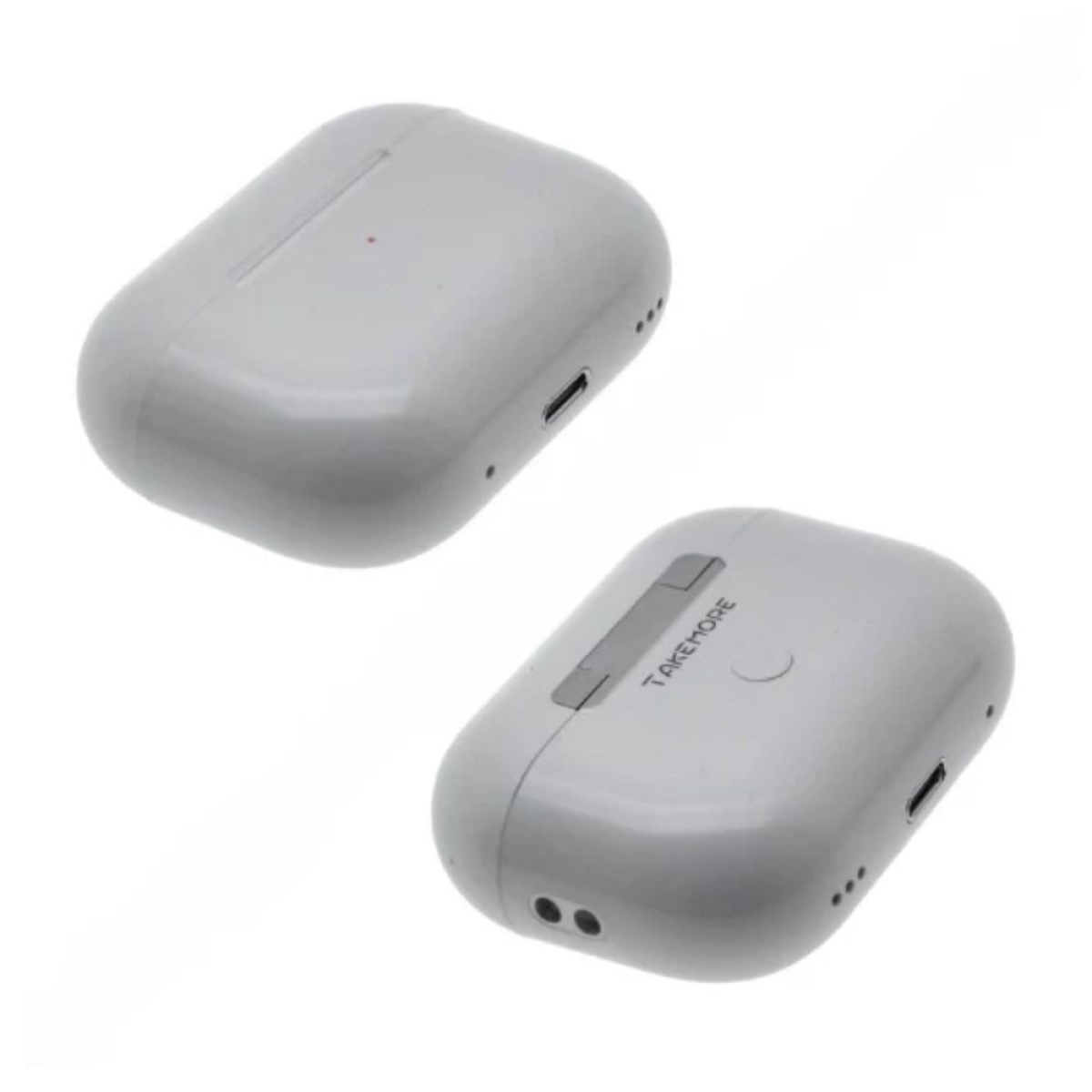 Takemore WS-75 In-ear Bluetooth Handsfree Ακουστικά με Θήκη Φόρτισης Λευκά