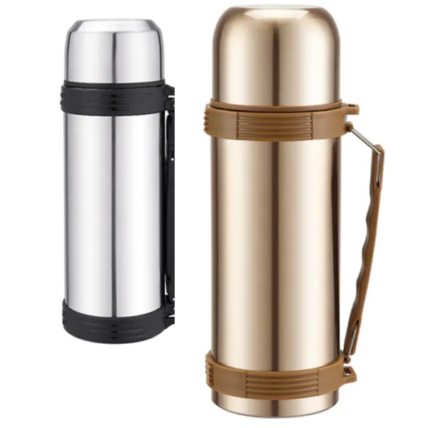 Θερμός Ανοξείδωτος 1000ml Με Πτυσσόμενη Λαβή QE-813