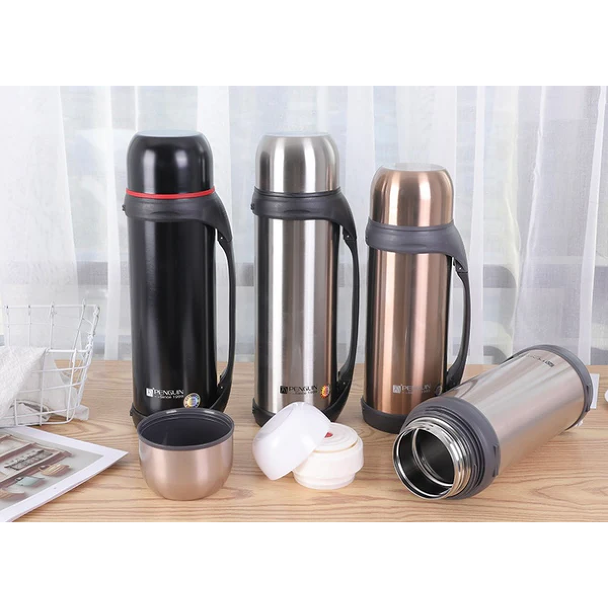 Θερμός Ανοξείδωτος Με Λαβή 1800ml Y252-QE-5133 - Image 3