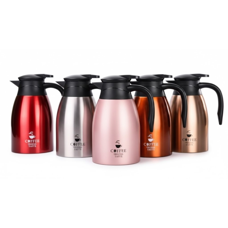 Θερμός Κανάτα Ανοξείδωτη Coffee Original Taste 1800ml Y252-QE-1011