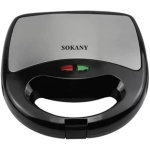 Τοστιέρα 2 Θέσεων 750W Με Αντικολλητική Πλάκα Sokany KJ-118